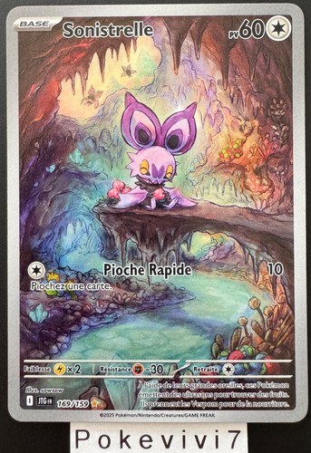 Carte pokemon sonistrelle - carte,