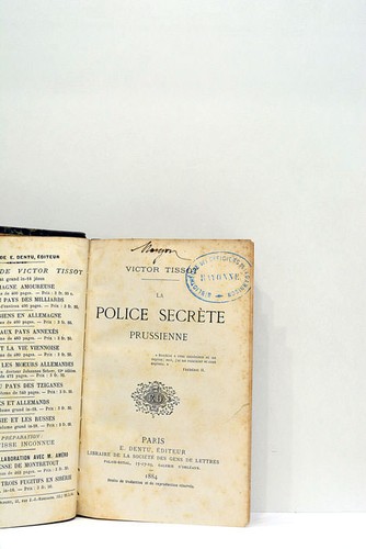 Livre ancien tissot police - la,
