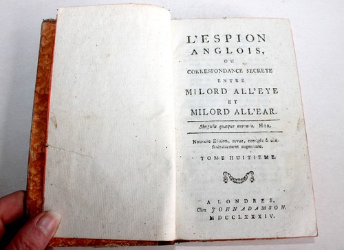 Espion anglois ou - l'espion,