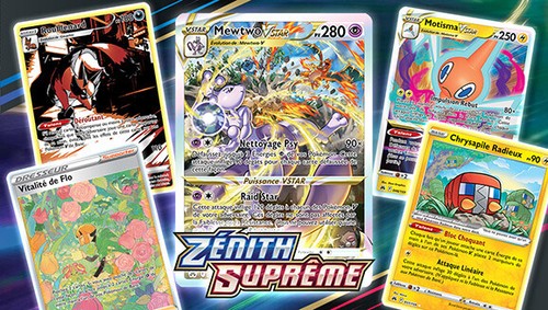 Carte pokemon zenith supreme - carte,