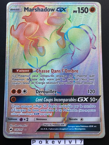 Carta pokemon marshadow - pokemon,