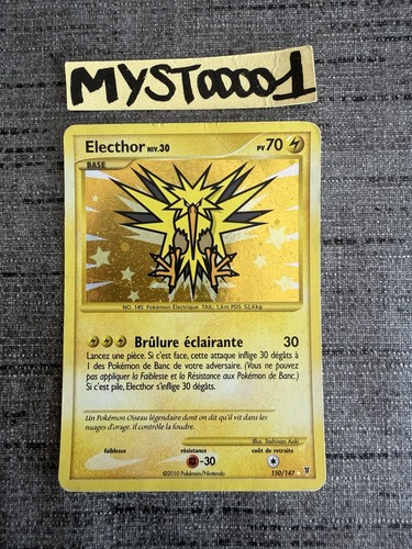 Carte pokémon electhor - pokémon,