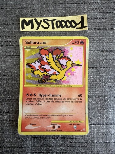 Carte pokémon sulfura 149 147 - sulfura, 149/147