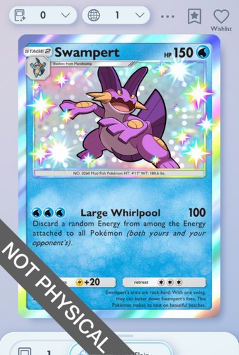 Pokemon tcg pocket swampert - pocket,