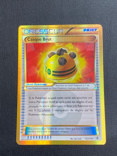 Carte pokemon casque - casque, brut