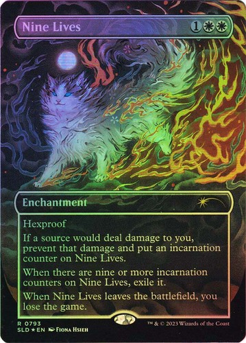 Mtg foil nine - foil,