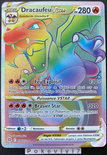 Carta pokemon dracaufeu - pokemon,