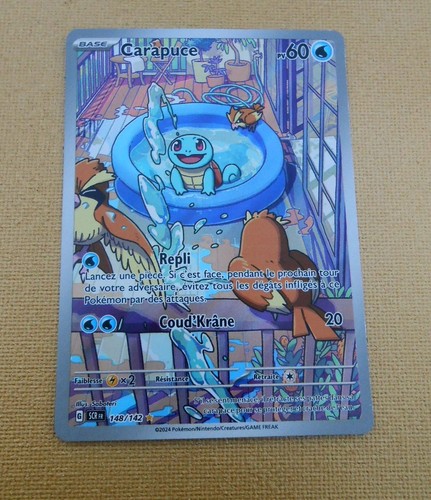 Pokemon carte carapuce - carapuce, /