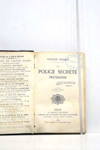 Livre ancien tissot police - ancien,