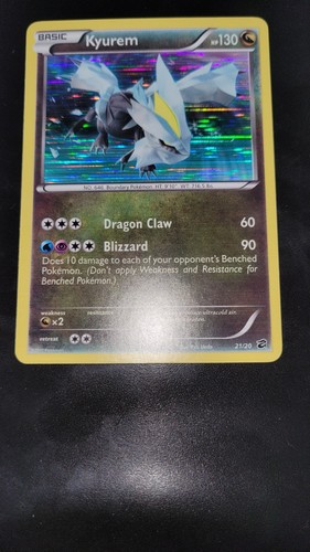 Carte pokemon kyurem secrète - carte,