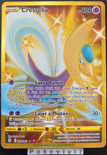 Carta pokemon cresselia - pokemon,