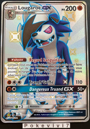 Carte pokemon lougaroc - pokemon,