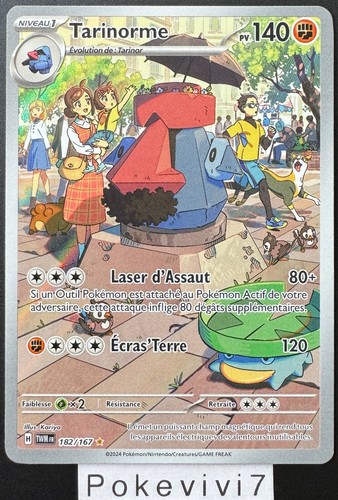 Carte pokemon tarinorme - carte,