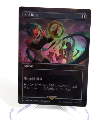 Mtg sol ring rainbow - sol, foil